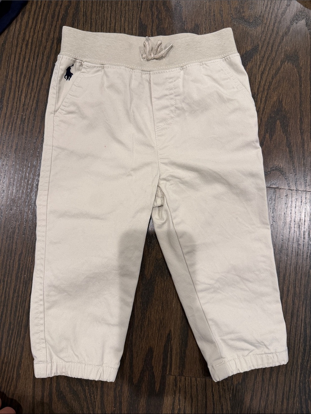 Polo by Ralph Lauren Kids Cream Elastic-Waist Joggers